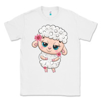 White cute sheep Classic Tee - texasbilliewilder
