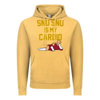 Vintage Mustard Futurama Snu Snu Is My Cardio GIFT Vintage Hoodie - lanVoArt