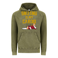 Vintage Olive Futurama Snu Snu Is My Cardio GIFT Vintage Hoodie - lanVoArt