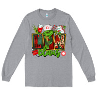 Heather Grey lpn licensed practical claus Long Sleeve Tee - CowGirlArtShop