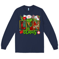 Navy lpn licensed practical claus Long Sleeve Tee - CowGirlArtShop