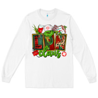 White lpn licensed practical claus Long Sleeve Tee - CowGirlArtShop