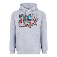 Heather Grey nice nurse Heavyweight Hoodie - SublimationCraftShop