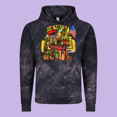 Christmas Army Gnomes Truck 4th Of July Vintage Hoodie Designed By Howdyjamesfarm