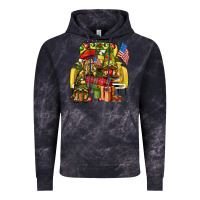 Cloud Black Christmas army gnomes truck 4th of july Vintage Hoodie - HowdyJamesFarm