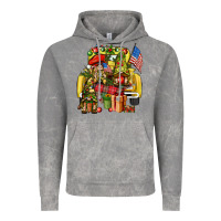 Cloud Rock Christmas army gnomes truck 4th of july Vintage Hoodie - HowdyJamesFarm