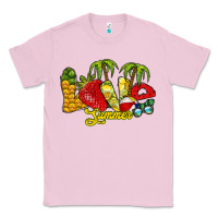 Bubblegum Pink love summer Classic Tee - RacoonDesign