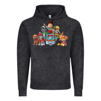 Vintage Black Paw GIFT Patrol  11 Vintage Hoodie - lanVoArt