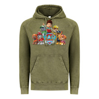 Vintage Olive Paw GIFT Patrol  11 Vintage Hoodie - lanVoArt