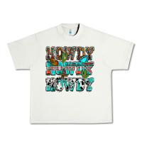 Pistachio Western Howdy Howdy Howdy Urban Heavy Tee - HowdyJamesFarm
