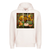 Pale Pink mama pumpkin tumbler Premium Hoodie - BundleAndBundleShop