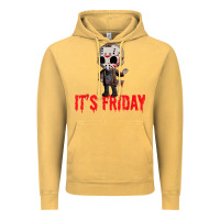 Vintage Mustard Funny Friday 13th Funny Halloween Horror Vintage Hoodie - lanVoArt