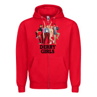 Red Lover Gifts Derry Girls Gift For Movie Fans Zipper Hoodie - lanVoArt