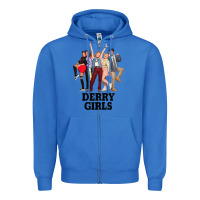 True Royal Lover Gifts Derry Girls Gift For Movie Fans Zipper Hoodie - lanVoArt