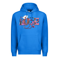 True Royal valentines day nurse love Premium Hoodie - RanaPortraitStore