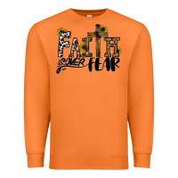 Carrot faith over fear Premium Sweatshirt - CowhideDigitalArt