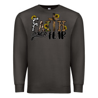 Smoke faith over fear Premium Sweatshirt - CowhideDigitalArt