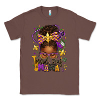 Chestnut mardi gras mama afro messy bun Classic Tee - texasbilliewilder