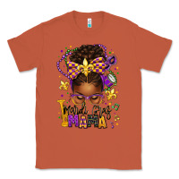 Copper mardi gras mama afro messy bun Classic Tee - texasbilliewilder