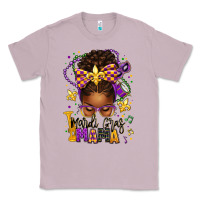 Lilac mardi gras mama afro messy bun Classic Tee - texasbilliewilder