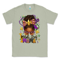 Matcha mardi gras mama afro messy bun Classic Tee - texasbilliewilder