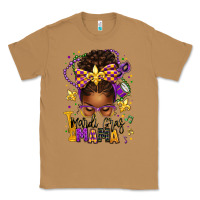 Toasted Coconut mardi gras mama afro messy bun Classic Tee - texasbilliewilder