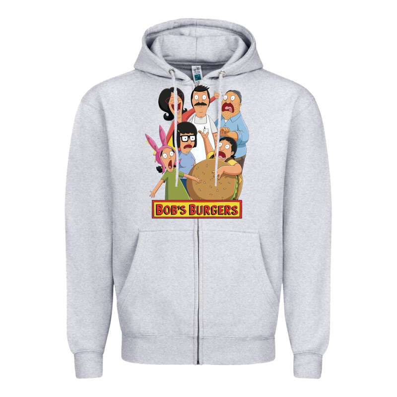 Bobs Family Portrait Zipper Hoodie by lanVoArt | Teevron