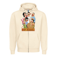 Sandshell bobs family portrait Zipper Hoodie - lanVoArt