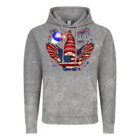 Cloud Rock Gnome with 4th Of July elements Vintage Hoodie - HowdyJamesFarm