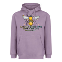 Lavender Kinda Words Are Like Honey Sweet To The Soul Heavyweight Hoodie - CowhideDigitalArt