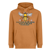 Meerkat Kinda Words Are Like Honey Sweet To The Soul Heavyweight Hoodie - CowhideDigitalArt