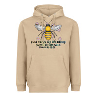 Mushroom Kinda Words Are Like Honey Sweet To The Soul Heavyweight Hoodie - CowhideDigitalArt