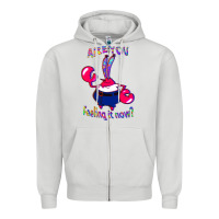 Dove Grey Funny Men Are You Feeling It Now Mr Krabs Gifts For Music Fans 1 Zipper Hoodie - lanVoArt