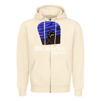 Sandshell 1886 Crescent Hotel Eureka Springs Arkansas USA Halloween Haunted Bat  Zipper Hoodie - lanVoArt