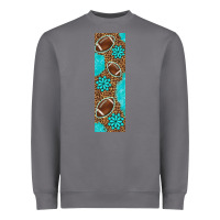 Storm american football with leopard pen wraps Heavyweight Sweatshirt - BundleAndBundleShop