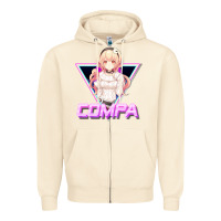 Sandshell hyperdimension neptunia (compa aesthetic) Zipper Hoodie - lanVoArt