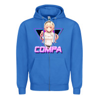 True Royal hyperdimension neptunia (compa aesthetic) Zipper Hoodie - lanVoArt