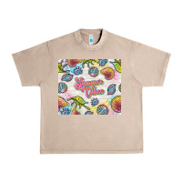 French Oak summer vibes with sea shells Urban Heavy Tee - TumblerDesignByShophia