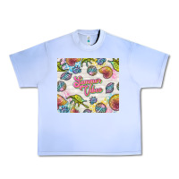 Grape Ice summer vibes with sea shells Urban Heavy Tee - TumblerDesignByShophia