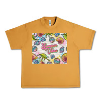 Peanut Butter summer vibes with sea shells Urban Heavy Tee - TumblerDesignByShophia