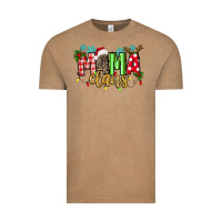 Vintage Coffee mama claus Vintage Tee - texasbilliewilder