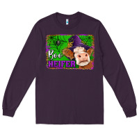 Plum boo heifer Long Sleeve Tee - Jasminsmagicworld