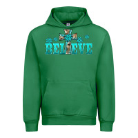 Emerald western turquoise's gemstones cross believe Urban Hoodie - BarkalooDesign