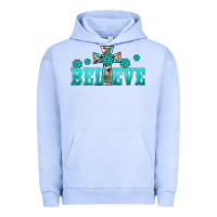 Pigment Grape Ice western turquoise's gemstones cross believe Urban Hoodie - BarkalooDesign