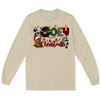 Mushroom mooey christmas Long Sleeve Tee - CowGirlArtShop
