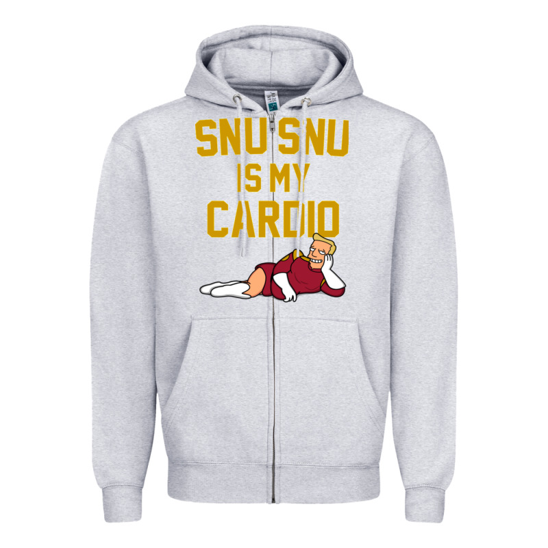 Futurama Snu Snu Is My Cardio Gift Zipper Hoodie by lanVoArt | Teevron