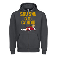 Smoke Futurama Snu Snu Is My Cardio GIFT Zipper Hoodie - lanVoArt