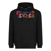 Black all american teacher Heavyweight Hoodie - Artiststas