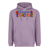 Lavender all american teacher Heavyweight Hoodie - Artiststas