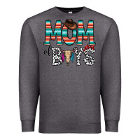 Charcoal Heather mom of boys Premium Sweatshirt - CowhideDigitalArt